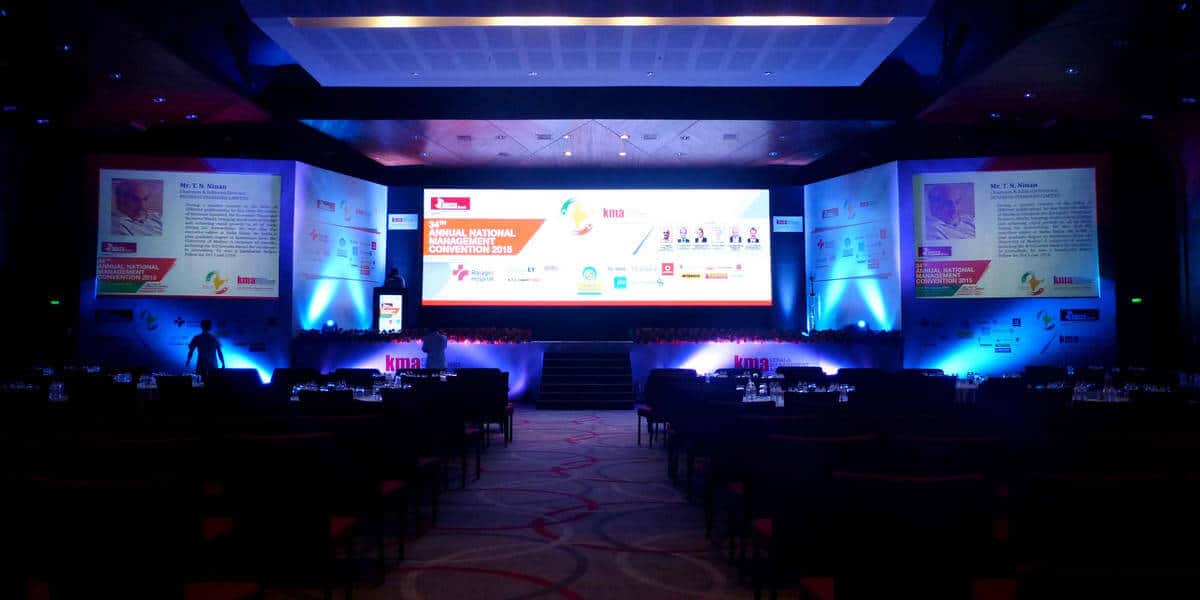 Indoor P3.91 conference room