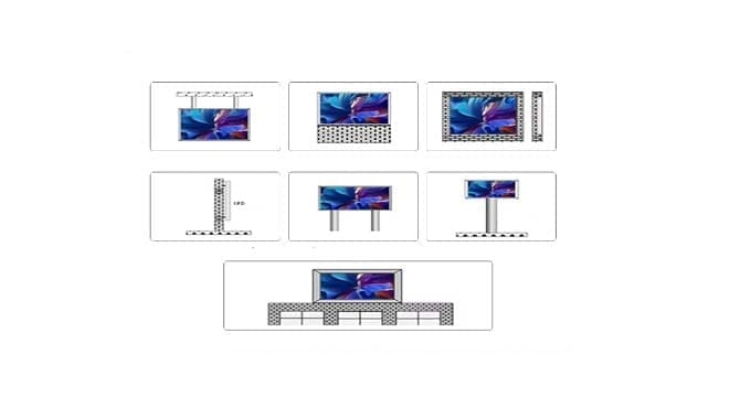 Outdoor screen OF AF 10