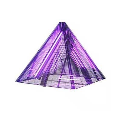 Transparent LED Screen -Triangle shaped