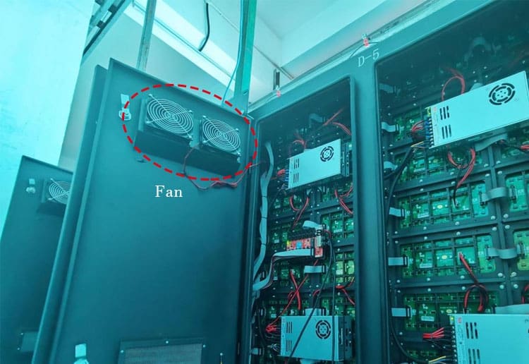 led outdoor wall screen